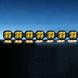 Barre lumineuse LED moderne tout-terrain personnalisée de 22/32/42 pouces, blanche et ambrée, avec DRL RGB pour camion 4x4, UTV, SUV, VTT - Product Image 3