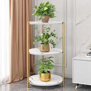 Support de plante d'intérieur moderne de qualité, personnalisé, en métal, à plusieurs niveaux, à faire soi-même - Product Image 6