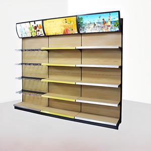 Étagère de présentation en <span class=keywords><strong>bois</strong></span> épaissi pour les magasins de proximité, les pharmacies, les présentoirs de cosmétiques et les petits magasins - Product Image 1