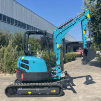 Livraison gratuite nouvelle maison de ferme multifonctionnelle 3.5 tonnes diesel sur chenilles mini petite pelle avec accessoires