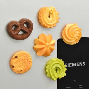 Artificial Cookie Model for Kitchen Decoration, Faux Cookie, Home Simulation, Biscuit, Food, Dessert, Table, Window Props - Product Image 1