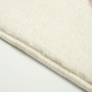 Tapis uni Jinrui, moderne, antidérapant, pour salon et chambre, en peluche haute densité, toucher doux, couverture complète du sol - Product Image 3