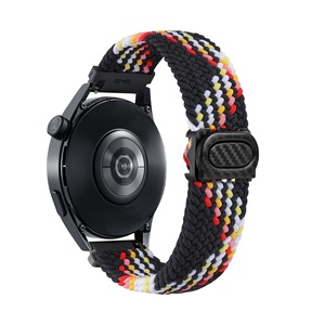 Correa de Nailon Elástica con Patrón de Fibra de Carbono de Liberación Rápida de 20 mm 22 mm para Samsung Galaxy Watch 6 5 4 Huawei GT 4 3, Correa Deportiva Suave - Product Image 1