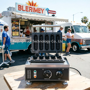 Macchina Elettrica Commerciale per Corn Dog a 6 Griglie, 1.55kW, Rivestimento Antiaderente, Alta Efficienza, per Hot Dog Stick, per Negozi di Snack - Product Image 1