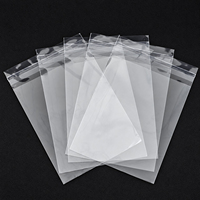 Sacs en plastique transparents OPP autocollants personnalisés en usine pour l'emballage du pain et des biscuits.