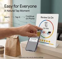 Carte NFC 13,56 MHz à paiement sans contact, puce 213, autocollant de commande de table avec code QR, carte d'acquisition client, carte à induction personnalisée