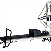 Cercle Magique Pilates 2-en-1 en Aluminium Durable et Réglable pour Studio de Santé MJD A09