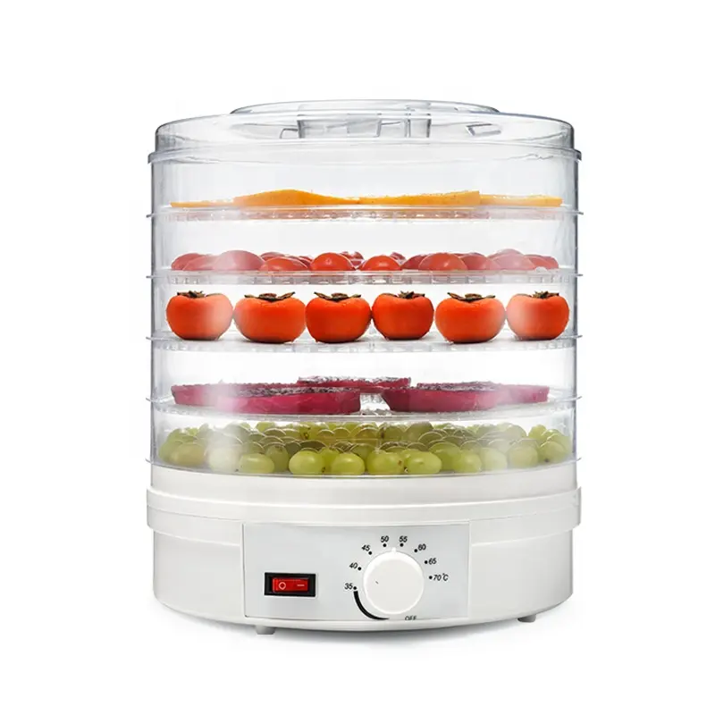 electric 5 trays food vegetable fruits dehydrators