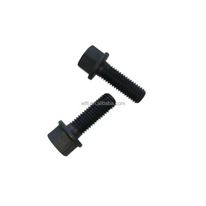 Vis à tête hexagonale à bride S12R2 résistante aux hautes températures pour boulon de collecteur d'échappement - Product Image 4