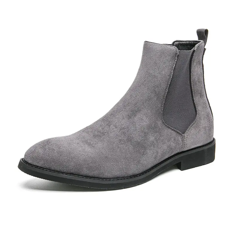 Großhandel Männer Abendkleid Schuhe Stivali Chukka Chelsea Stiefel Männer Lederschuhe Desert Chukka Stiefel für Männer