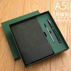 Ensemble de carnets A5 Inspire avec stylo à bille, papeterie mignonne, agenda, carnet d'exercices, journal – Couverture en PU, reliure cousue, en stock, idées cadeaux - Product Image 5