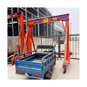 Migliore vendita 2ton 6ton 10 ton a telaio mini walking gru a cavalletto sollevamento malesia