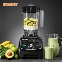 Licuadora Comercial Automática de 1500W para Ñame Triturado y Frutas, Licuadora de Alta Resistencia para Cocina Africana
