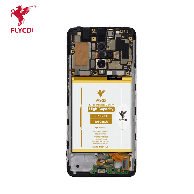 FLYCDI B-K3 New 0 Cycle Long Life 4950mAh Rechargeable Mobile Phone Battery for Vivo S1 Pro Y9S with 12 Months Warranty in Stock