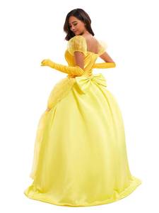 Disfraz de Princesa Bella de La Bella y la Bestia de HP para Halloween, Disfraz de Cosplay, Venta al por Mayor Transfronteriza, Dropshipping, Traje para Juego de Rol en Fiestas - Product Image 4