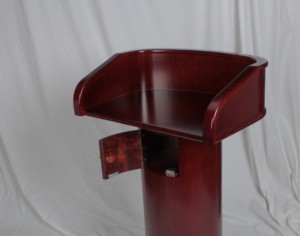 <span class=keywords><strong>Pupitre</strong></span> de conférence moderne en MDF couleur acajou, table de conférence, podium <span class=keywords><strong>d</strong></span>'<span class=keywords><strong>église</strong></span>, bureau <span class=keywords><strong>d</strong></span>'enregistrement et de réception pour centre commercial et école - Product Image 5