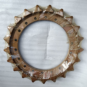 Pièces de train de roulement d'excavatrice 325 pignon 6Y4898 6Y-4898 450 diamètre intérieur 21 dents 18 <span class=keywords><strong>trous</strong></span> - Product Image 4
