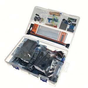DONGHENG Electronics Complete Robot Kit Learning Starter Kit HC-05 <b>Bluetooth</b> <b>Module</b> Stepper Motor RFID Kit for Arduino uno R3 - Product Image 3