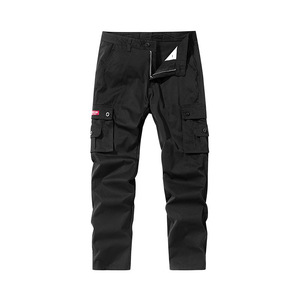 Nouveau <span class=keywords><strong>pantalon</strong></span> <span class=keywords><strong>cargo</strong></span> décontracté à jambe droite et multi-poches à mi-boutons en toile pour hommes, vêtements de plein air exclusivement pour <span class=keywords><strong>Amazon</strong></span> - Product Image 5