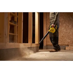 21V Stanley FATMAX® Cordless Leaf Blower Portable V20 SFMCBL01B-XJ <b>LI</b>-<b>Ion</b> <b>Battery</b> <b>Rechargeable</b> Manual Air Power Source - Product Image 1