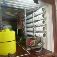 RO Brackwasser-Entsalzungsanlage Edelstahl-Umkehrosmose-Filtersystem 5000L/H Wasseraufbereitungs-Entsalzungsmaschine