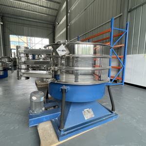 GFBDラウンドスイングスクリーニングパウダーシフターマシンタンブリング振動スクリーン分離装置Cassava CE付き - Product Image 3