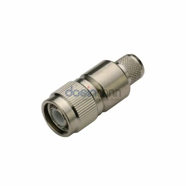 Conector tipo TNC RG213 macho recto de montaje de cable de mamparo