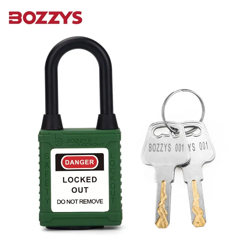 Zenex impermeável Custom Composite Isolado à prova de poeira Keyed Alike Colorido Segurança Bloqueio Cadeado para Bloqueio Industrial-Tagout