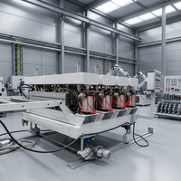 Machine d'extrusion pour panneaux publicitaires en mousse plastique PVC à trois couches, panneaux KT et meubles d'intérieur stratifiés