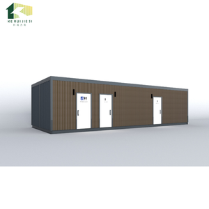 Toilettes mobiles portables de conception moderne 2025, salle de bain publique préfabriquée en acier, conteneur d'expédition, salle de douche - Product Image 1
