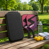 Raquette de pickleball portable de haute qualité, tendance, épaisseur 16 mm, durable, écologique, légère, forme standard, solide, pour adulte