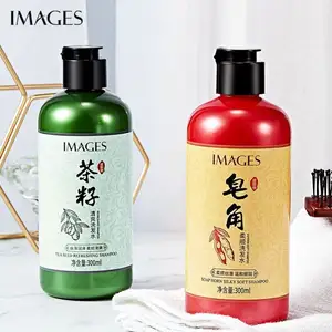 OEM私人标签图像中草药洗发水，头发护理产品