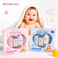 Coffret Cadeau Gel de Bain Hydratant et Contrôle du Sébum 4-en-1 Naturel pour Bébés et Enfants, Approvisionnement Direct Usine OEM