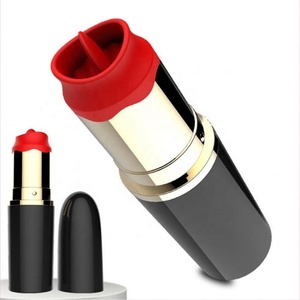 Girlspower Mujer 10 Modos Succión Lápiz labial Vibración Masturbación productos de masaje juguete sexual Lápiz labial <span class=keywords><strong>vibrador</strong></span> juguete sexual - Product Image 1