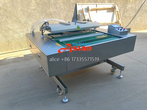 Machine d'emballage sous vide continue commerciale / Machine d'emballage sous vide automatique pour rouler les tiges de bambou - Product Image 6