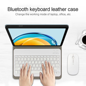 Supporto magnetico staccabile Folio PU Leather Cover in silicone <span class=keywords><strong>tastiera</strong></span> Wireless per <span class=keywords><strong>Huawei</strong></span> Matepad Air 11.5 2023 custodia per <span class=keywords><strong>tastiera</strong></span> - Product Image 2