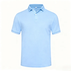 Polo à manches courtes unisexe DEZE, séchage rapide, logo personnalisable, sport, décontracté, respirant, col chemise, multicolores - Product Image 1