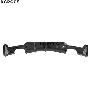 Difusor Trasero Deportivo de Fibra de Carbono con Doble Salida de Escape, Estilo 2013-2020, para Serie 4 F32 F33 F36, Fácil Instalación - Product Image 2