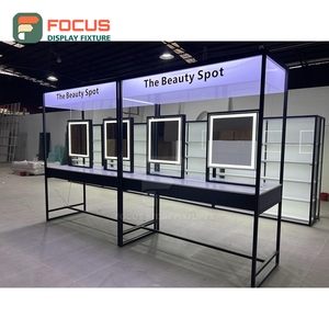 ชั้นวางโชว์ผมแท้แบบติดผนังหลายชั้นสำหรับร้านค้า - Product Image 1