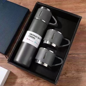Latest Design Double Wall Stainless Steel 18/8 Vacuum Flasks With Portable <b>Tea</b> Lid Gift Thermo Office Mug Digital Design - Product Image 3