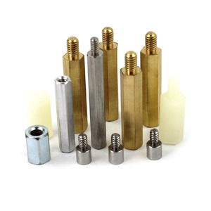 Entretoises filetées en gros, entretoises et fixations en laiton, acier, aluminium et plastique, avec placage au <span class=keywords><strong>zinc</strong></span> et entretoises simples - Product Image 5