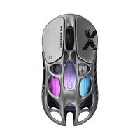 Ratón Inalámbrico para Juegos Gravastar Mercury X Pro Edición Especial, Ratón para Juegos con Marco Hueco de Aleación de Magnesio, Ratón para Juegos Tri-Modo