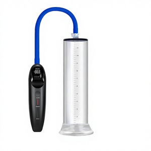 Bomba de Pene Eléctrica Inteligente con Pantalla LCD, Recargable por USB, 20 Frecuencias, 100% Impermeable, Venta Directa de Fábrica - Product Image 3