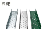Goulotte de câblage ventilée en acier prégalvanisé perforé pour projets de câblage commercial et de construction - Modèle Xingqian