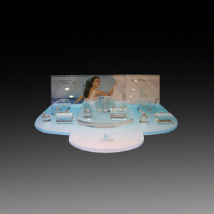 Exhibidores de Joyería Acrílicos al por Mayor - Soporte de Exhibición Personalizado con Impresión de Logotipo para Boutique y Exposiciones - Product Image 1