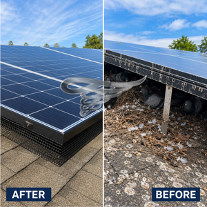Rollo de Malla Protectora para Paneles Solares de 6 Pulgadas x 100 Pies, Malla de Acero Galvanizado con Revestimiento de PVC para Techos, Sistema de Protección Contra Pájaros - Product Image 3
