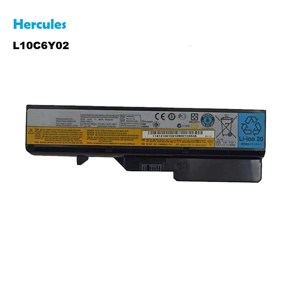 L09C6Y02 L09S6Y02 L10C6Y02 Replacement Laptop Battery for Lenovo Ideapad G460 G470 G475 G560 B570 V360 V470 Z560