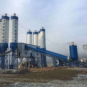 Starke Produktions kapazität Tragbare Beton mischa nlage Zementwerk Doppelwellen-Betonmischer zum Verkauf - Product Image 3