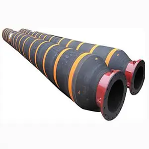 高品质柔性橡胶直径500毫米疏浚浮动软管