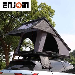 ENJOIN – tente de toit de voiture triangulaire pour <span class=keywords><strong>Camping</strong></span>, facile à plier, coque rigide, tente de toit triangulaire en aluminium, vente d'usine - Product Image 2